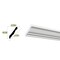 Ekena Millwork WM49 - 3"H x 2 1/8"P x 3 5/8"F x 96"L Crown Moulding, PVC WM49X96SWPV - alternate 5